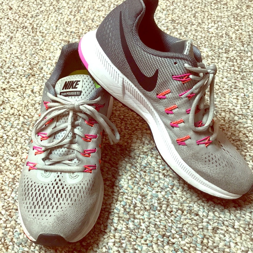 Nike Women's Air Zoom Ombre grey black pink